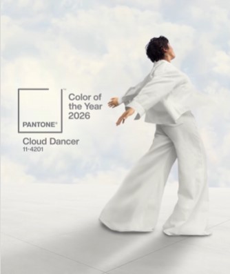 Pantone 2026 Yılın Rengi "Coud Dancer"